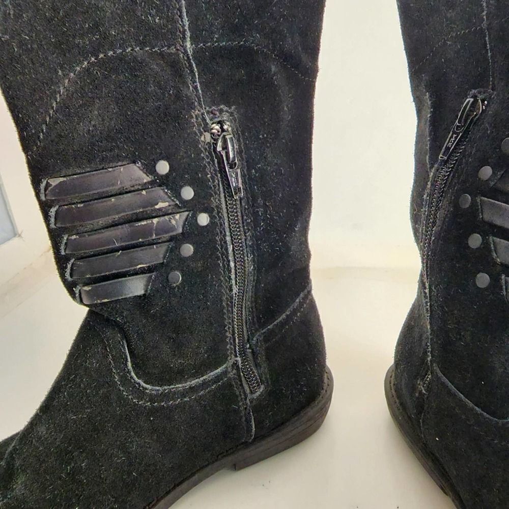 Calvin Klein Kourtney black leather boots - Picture 6 of 7